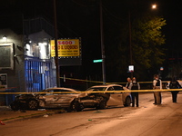 An unknown female is being found shot at the scene of a traffic collision in Chicago, Illinois, United States, on June 11, 2024. At approxim...