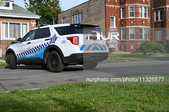 A 17-year-old male victim is being shot multiple times and is in critical condition in Chicago, Illinois, United States, on June 12, 2024. A...