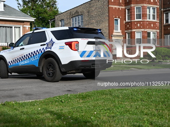 A 17-year-old male victim is being shot multiple times and is in critical condition in Chicago, Illinois, United States, on June 12, 2024. A...