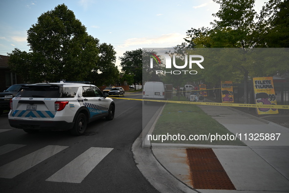 A 67-year-old male food vendor is being shot by two suspects in Chicago, Illinois, United States, on June 12, 2024. At approximately 7:37 p....