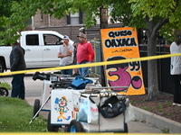 A 67-year-old male food vendor is being shot by two suspects in Chicago, Illinois, United States, on June 12, 2024. At approximately 7:37 p....