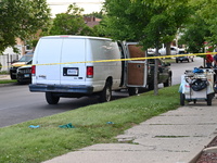 A 67-year-old male food vendor is being shot by two suspects in Chicago, Illinois, United States, on June 12, 2024. At approximately 7:37 p....