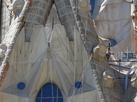 A crane is being installed in the Sagrada Familia to undertake the final works of the basilica. The 203-meter crane, of which there are only...