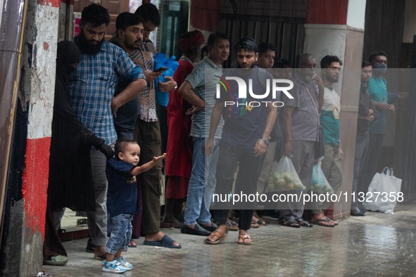 After days of intense heat, Dhaka city witnessed heavy rain and thunderstorms on Thursday, June 13, 2024. 