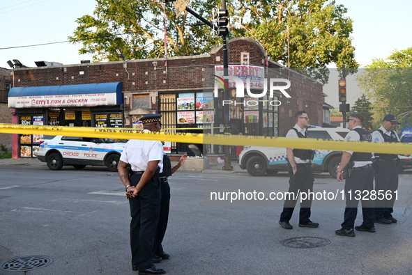 Chicago police are on the scene of a mass shooting that is leaving one person critically hurt and three other people wounded. The mass shoot...