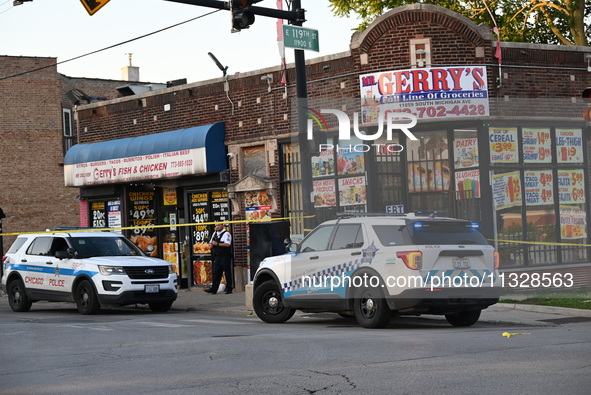 Chicago police are on the scene of a mass shooting that is leaving one person critically hurt and three other people wounded. The mass shoot...