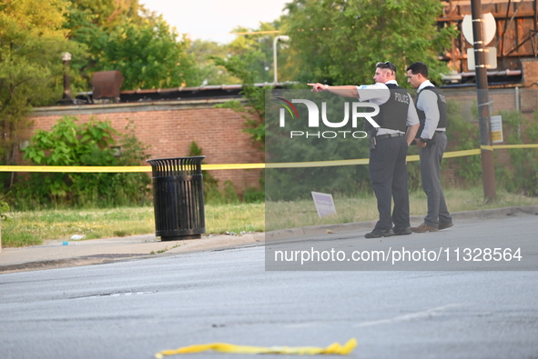 Chicago police are on the scene of a mass shooting that is leaving one person critically hurt and three other people wounded. The mass shoot...