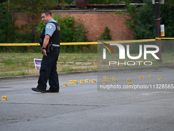 Chicago police are on the scene of a mass shooting that is leaving one person critically hurt and three other people wounded. The mass shoot...