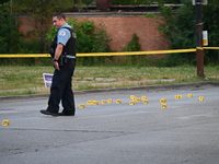 Chicago police are on the scene of a mass shooting that is leaving one person critically hurt and three other people wounded. The mass shoot...