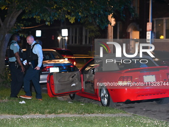 A 52-year-old male victim is being shot in a parked vehicle in Chicago, Illinois, United States, on June 13, 2024. At approximately 8:54 p.m...