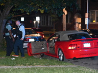 A 52-year-old male victim is being shot in a parked vehicle in Chicago, Illinois, United States, on June 13, 2024. At approximately 8:54 p.m...