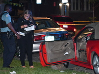 A 52-year-old male victim is being shot in a parked vehicle in Chicago, Illinois, United States, on June 13, 2024. At approximately 8:54 p.m...