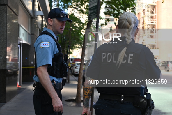 A shooting is happening at Whole Foods Market in Chicago, Illinois, United States, on June 14, 2024. On Friday morning around 8:37 a.m., one...