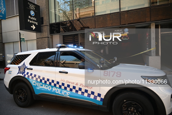 Chicago police are staging at the Whole Foods Market parking garage. A 50-year-old male victim is wounded in a shooting outside of Whole Foo...