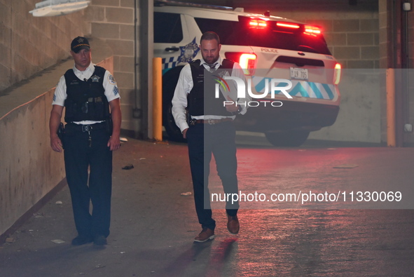 Chicago police are staging at the Whole Foods Market parking garage. A 50-year-old male victim is wounded in a shooting outside of Whole Foo...