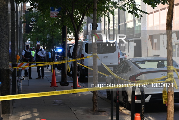 Chicago police are locating shell casings outside of the front entrance to Whole Foods Market. A 50-year-old male victim is being wounded in...