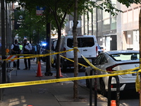 Chicago police are locating shell casings outside of the front entrance to Whole Foods Market. A 50-year-old male victim is being wounded in...