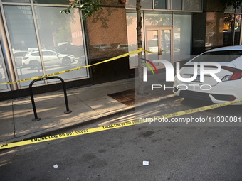 Chicago police are locating shell casings outside of the front entrance to Whole Foods Market. A 50-year-old male victim is being wounded in...