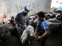 Khadir Al-Saidi, A Palestinian, Sells Livestock At His Farm In The Town Of At-Tur On Friday, June 14,2024 In East Jerusalem. Meanwhile, Musl...