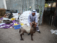 Khadir Al-Saidi, A Palestinian, Sells Livestock At His Farm In The Town Of At-Tur On Friday, June 14,2024 In East Jerusalem. Meanwhile, Musl...