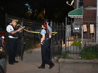 Police are staging at the crime scene where a 13-year-old is shot and critically wounded. A 13-year-old male victim is shot and critically w...