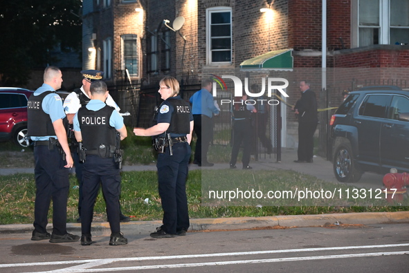 A 13-year-old male victim is being shot and killed in Chicago, Illinois, United States, on June 14, 2024. At approximately 8:24 p.m., Friday...