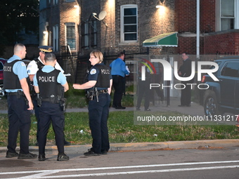 A 13-year-old male victim is being shot and killed in Chicago, Illinois, United States, on June 14, 2024. At approximately 8:24 p.m., Friday...