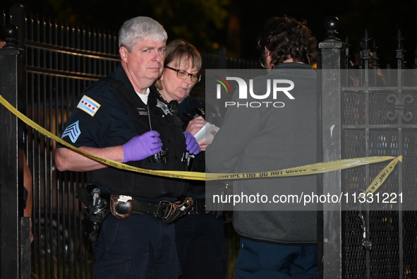 A 13-year-old male victim is being shot and killed in Chicago, Illinois, United States, on June 14, 2024. At approximately 8:24 p.m., Friday...