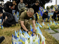 LGBT representatives are honoring the memory of Artur Snitkus, a representative of Ukraine's queer community and serviceman, and all Ukraini...