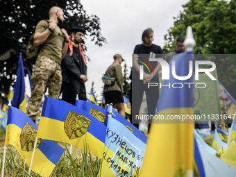 LGBT representatives are honoring the memory of Artur Snitkus, a representative of Ukraine's queer community and serviceman, and all Ukraini...