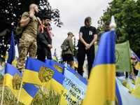 LGBT representatives are honoring the memory of Artur Snitkus, a representative of Ukraine's queer community and serviceman, and all Ukraini...