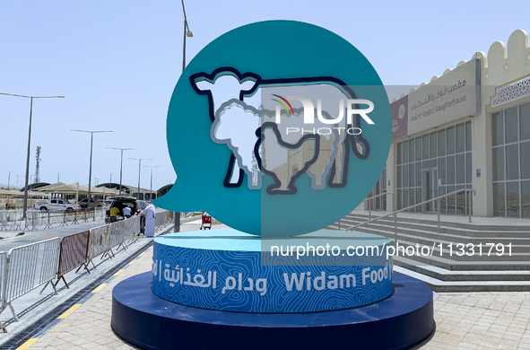 A general view of the livestock market ahead of the Muslim festival of Eid al-Adha in Doha, Qatar, on June 15, 2024. Muslims in Qatar are ce...