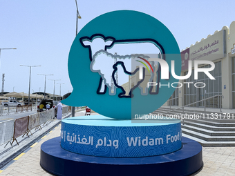 A general view of the livestock market ahead of the Muslim festival of Eid al-Adha in Doha, Qatar, on June 15, 2024. Muslims in Qatar are ce...