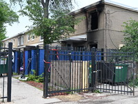 One person is being killed and one person is being injured following a fire in Chicago, Illinois, United States, on June 15, 2024. At approx...