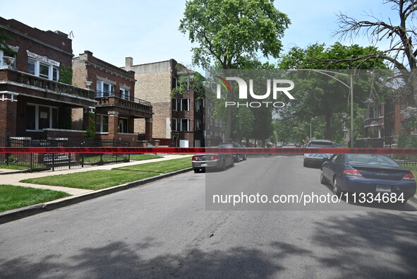 Two people shot in Chicago, Illinois, United States on June 15, 2024. At approximately 12:05 p.m. Saturday evening on the 7000 block of S. G...