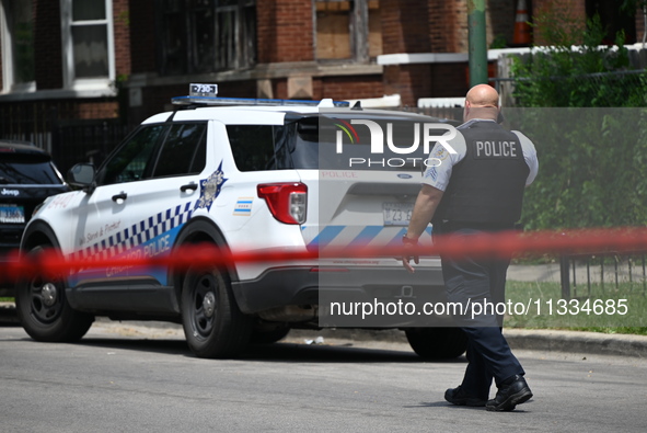 Two people shot in Chicago, Illinois, United States on June 15, 2024. At approximately 12:05 p.m. Saturday evening on the 7000 block of S. G...