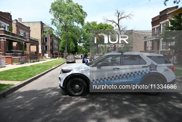 Two people shot in Chicago, Illinois, United States on June 15, 2024. At approximately 12:05 p.m. Saturday evening on the 7000 block of S. G...