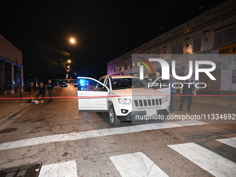 Two people shot in Chicago, Illinois, United States on June 15, 2024. At approximately 9:28 p.m., Saturday evening on the 6100 block of S. K...