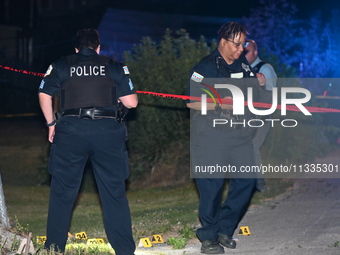 Chicago police are on the scene of a fatal early morning Father's Day shooting of an unidentified male due to the number of gunshot wounds s...