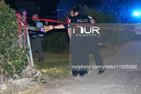 Chicago police are on the scene of a fatal early morning Father's Day shooting of an unidentified male due to the number of gunshot wounds s...