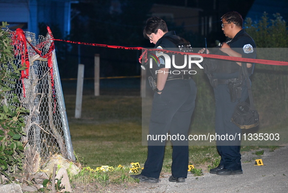 Chicago police are on the scene of a fatal early morning Father's Day shooting of an unidentified male due to the number of gunshot wounds s...