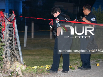 Chicago police are on the scene of a fatal early morning Father's Day shooting of an unidentified male due to the number of gunshot wounds s...