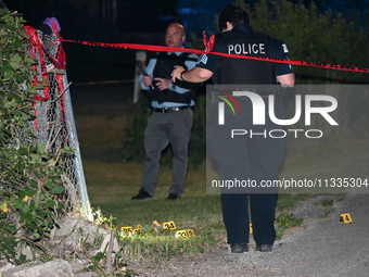 Chicago police are on the scene of a fatal early morning Father's Day shooting of an unidentified male due to the number of gunshot wounds s...