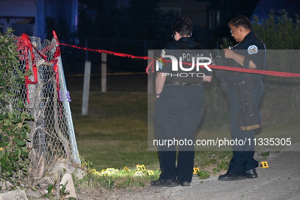 Chicago police are on the scene of a fatal early morning Father's Day shooting of an unidentified male due to the number of gunshot wounds s...