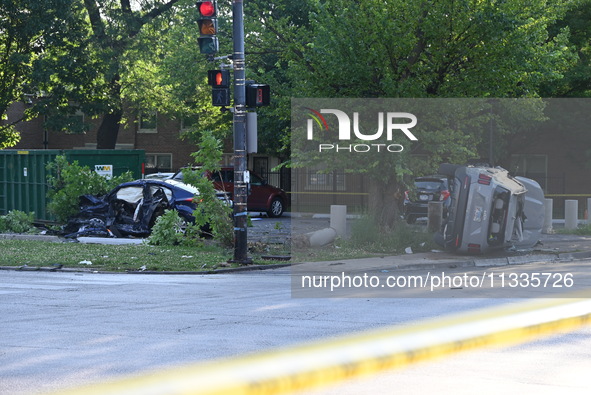 Chicago police are investigating a vehicle collision involving two vehicles on the 2600 block of S. California Avenue in Chicago, Illinois,...