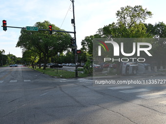 Chicago police are investigating a vehicle collision involving two vehicles on the 2600 block of S. California Avenue in Chicago, Illinois,...