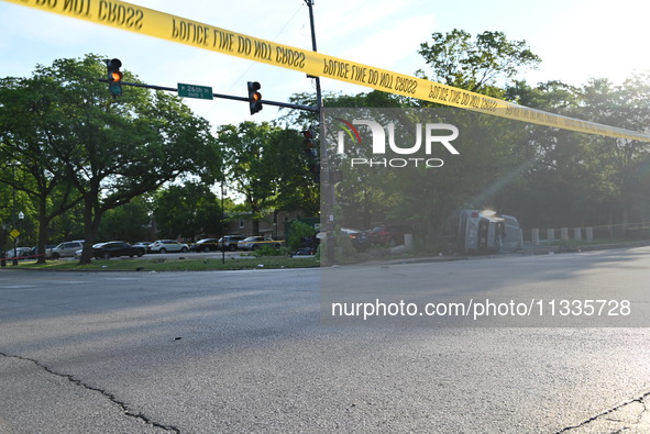 Chicago police are investigating a vehicle collision involving two vehicles on the 2600 block of S. California Avenue in Chicago, Illinois,...