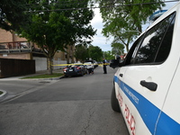 A 17-year-old male is being shot in Chicago, Illinois, United States, on June 16, 2024. At approximately 4:50 a.m. on Sunday morning, a 17-y...