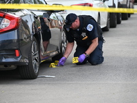 A 17-year-old male is being shot in Chicago, Illinois, United States, on June 16, 2024. At approximately 4:50 a.m. on Sunday morning, a 17-y...