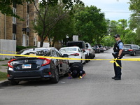 A 17-year-old male is being shot in Chicago, Illinois, United States, on June 16, 2024. At approximately 4:50 a.m. on Sunday morning, a 17-y...